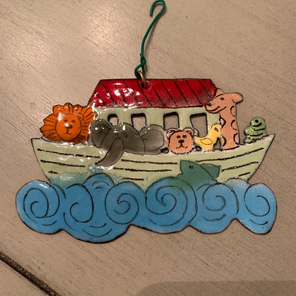 Noah’s ark Christmas Ornament